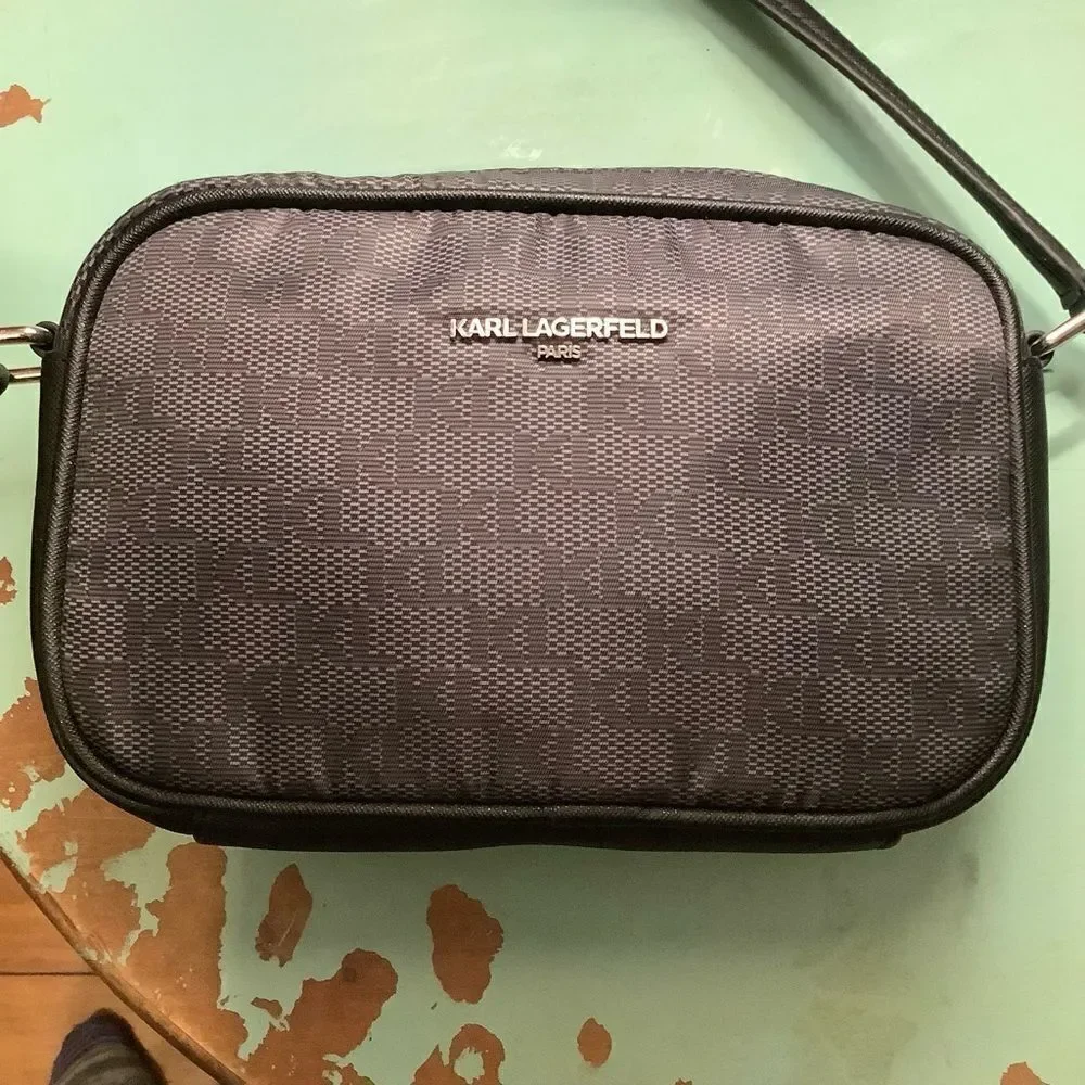 Karl Lagerfeld Paris‎ Black Crossbody